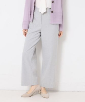 ＜CORDIER (Women)＞【Ｓ～４Ｌサイズ／ストレッチ】リッチスマートＴＲ　ワイドシルエットパンツ（２００２４３７７６７）