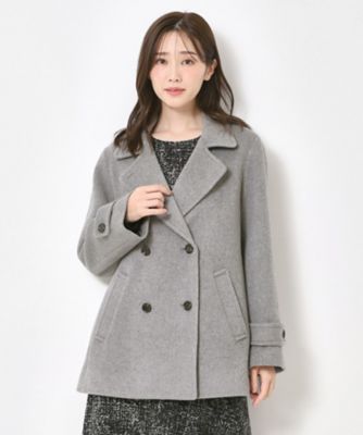 極美品 ダーマコレクション ウール100% ピーコート Pコート サイズL M～3Lサイズ】大人のためのプレミアムピュアウールピーコート