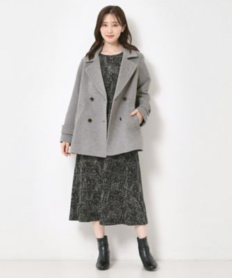 M～3Lサイズ】大人のためのプレミアムピュアウールピーコート