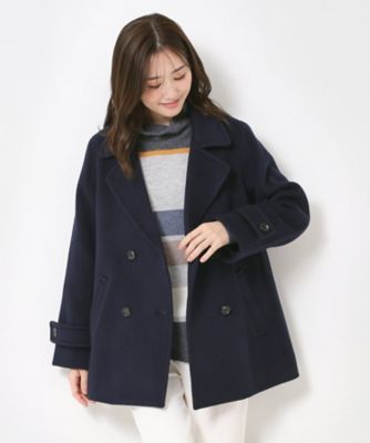 M～3Lサイズ】大人のためのプレミアムピュアウールピーコート