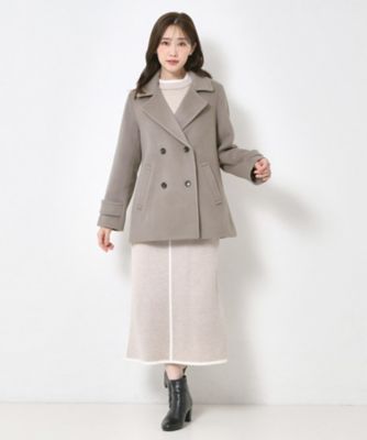 M～3Lサイズ】大人のためのプレミアムピュアウールピーコート