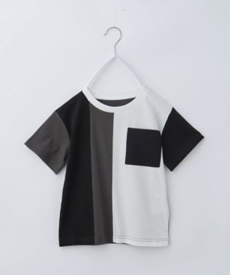 ＜THE SHOP TK (Baby&Kids)＞【１１０－１６０】縦切替えポケットＴＥＥ（２００２４３７９２０）