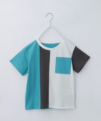 【１１０－１６０／洗濯機ＯＫ】縦切替えポケットＴシャツ（２００２４３７９２０）