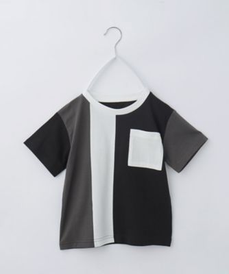 【１１０－１６０／洗濯機ＯＫ】縦切替えポケットＴシャツ（２００２４３７９２０）