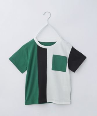 【１１０－１６０／洗濯機ＯＫ】縦切替えポケットＴシャツ（２００２４３７９２０）