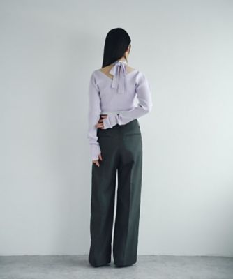 ｏｐｅｎ　ｎｅｃｋ　ｂｏｗ　ｋｎｉｔ（２００２４３８７１７）
