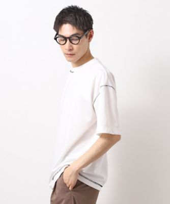 ブランケット　ティシャツ　2点 ブランケットステッチ半袖Tシャツ（2002438897