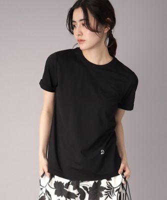 洗える】シルクブレンドポンチTシャツ（2002439082