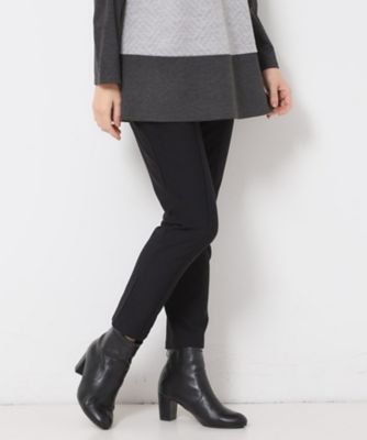 CORDIER (Women)/コルディア【S~4Lサイズ/ストレッチ】スマートウォーム レギンスパンツ(2002439480) クロ019 パンツ・ズボン【三越伊勢丹/公式】