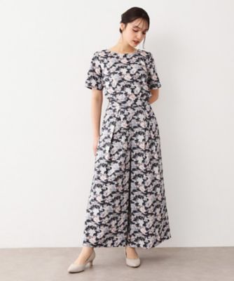 LAURA ASHLEY/ローラ アシュレイ 【WEB限定/M-LL3サイズ/コットン100%/上下セット/洗える】リヴィエラ柄 セットアップ(2002439508)