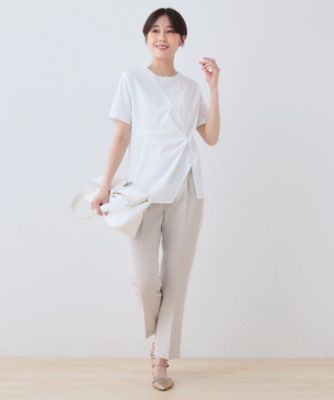【洗える】ねじりデザインＴシャツ（２００２４３９８３９）