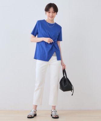 【洗える】ねじりデザインＴシャツ（２００２４３９８３９）
