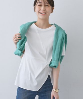 【洗える】ねじりデザインＴシャツ（２００２４３９８３９）