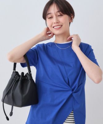 【洗える】ねじりデザインＴシャツ（２００２４３９８３９）