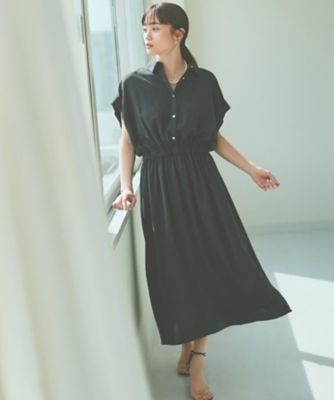THE SHOP TK (Women)/ザショップティーケー シャツワンピース【防シワ／接触冷感／ＵＶ／洗濯機ＯＫ】（２００２４４００４６）