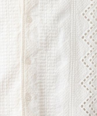 インド刺繍半袖シャツ　【親子リンク／洗濯機ＯＫ】（２００２４４０２３９）