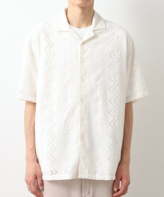 インド刺繍半袖シャツ　【親子リンク／洗濯機ＯＫ】（２００２４４０２３９）