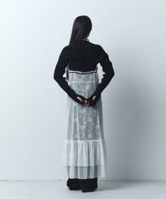 ｔｕｌｌｅ　ｌａｃｅ　ｃａｍｉ　ｄｒｅｓｓ（２００２４４０２７５）