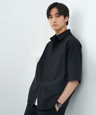 【Ｂｅｇｉｎ６月号掲載】パーフェクテックツイル５分袖シャツ【セットアップ可／吸水速乾／ＵＶカット／アンチピリング】（２００２４４０２７９）
