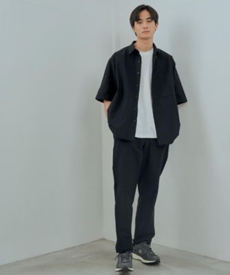 【Ｂｅｇｉｎ６月号掲載】パーフェクテックツイル５分袖シャツ【セットアップ可／吸水速乾／ＵＶカット／アンチピリング】（２００２４４０２７９）