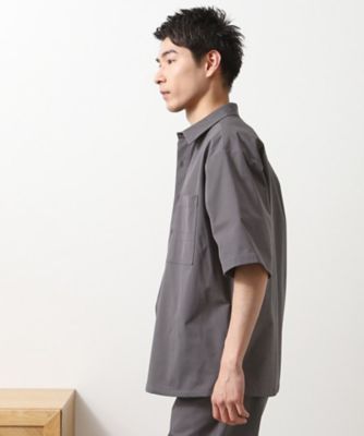 【Ｂｅｇｉｎ６月号掲載】パーフェクテックツイル５分袖シャツ【セットアップ可／吸水速乾／ＵＶカット／アンチピリング】（２００２４４０２７９）