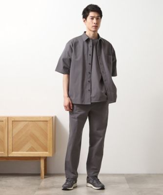 【Ｂｅｇｉｎ６月号掲載】パーフェクテックツイル５分袖シャツ【セットアップ可／吸水速乾／ＵＶカット／アンチピリング】（２００２４４０２７９）