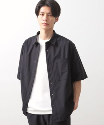 【Ｂｅｇｉｎ６月号掲載】パーフェクテックツイル５分袖シャツ【セットアップ可／吸水速乾／ＵＶカット／アンチピリング】（２００２４４０２７９）