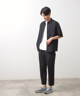 【Ｂｅｇｉｎ６月号掲載】パーフェクテックツイル５分袖シャツ【セットアップ可／吸水速乾／ＵＶカット／アンチピリング】（２００２４４０２７９）