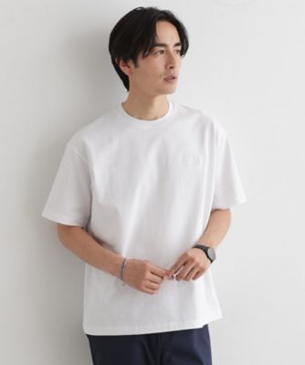 ＜TAKEO KIKUCHI (Men)＞【ＬＩＭＩＴＥＤ】ハンドライティングロゴ　ワンポイント半袖Ｔシャツ（２００２４４１４８８）