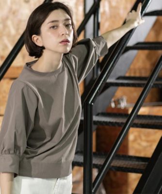 フハクスリーブドッキングニット【洗濯機洗い可