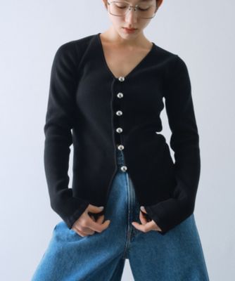 ｍｅｔａｌ　ｂｕｔｔｏｎｓ　ｋｎｉｔ　ｃａｒｄｉｇａｎ（２００２４４３４１７）