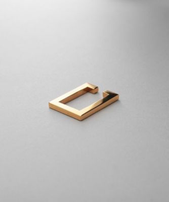 ＜COCOHNIK ONKITSCH (Women)＞シルバー　レクタングルイヤーカフ　ＧＰ（２００２４４３４９３）