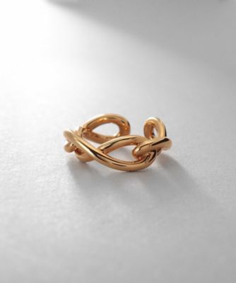 ＜COCOHNIK ONKITSCH (Women)＞シルバー　インフィニティイヤーカフ　ＧＰ（２００２４４３５０１）