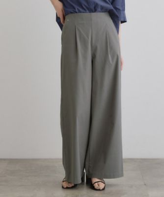 ＜GROVE (Women)＞高身長さん向け＋１０ｃｍ【接触冷感】サマーハイパーストレッチワイドパンツ（２００２４４３６８８）