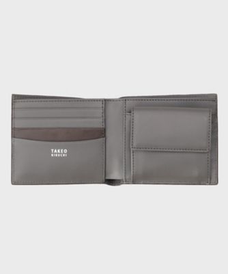 NEW レザーリップルシリーズ】バイフォールド ウォレット