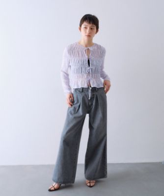 ｐｅｔｉｔ　ｆｌｏｗｅｒ　ｒｉｂｂｏｎ　ｂｌｏｕｓｅ（２００２４４７３２９）