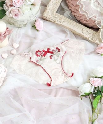 Risa Magli (Women)/リサマリ プティット レースショーツ(2002447351) アカ061 パンツ・ショーツ【三越伊勢丹/公式】