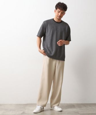 ブッチャー配色ワイドパンツ（２００２４４７４８２）