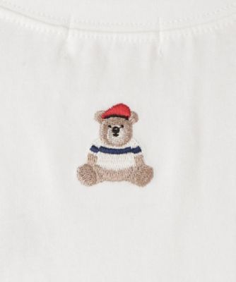 【リンクコーデ】ベアポイントＴシャツ（２００２４４７４８９）