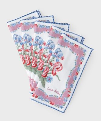 【ＷＥＢ限定／お配りギフトにおすすめ！／ラッピング資材付き】ウェストウェルバンチ柄　プリントタオルハンカチ　５枚セット（２００２４６０７７８