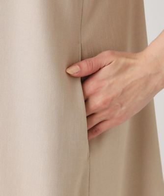 【洗える／日本製／裏なし／アジャスター調整可】多彩な着こなしができるキャミソールワンピース（２００２４６０８１４）