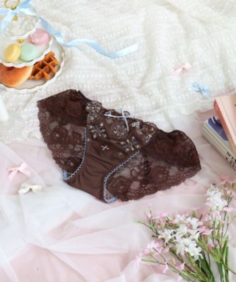 Risa Magli (Women)/リサマリ キャシー レースショーツ(2002461004) チャ043 パンツ・ショーツ【三越伊勢丹/公式】