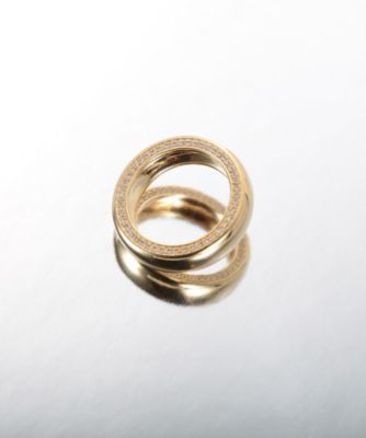 ココシュニックダイアモンドリング　ココ K18ダイヤモンド 切子ミル リング（リング） | COCOSHNIK