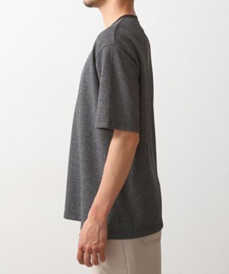 カットジャガード半袖Ｔシャツ（２００２４６１４８７）