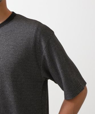 カットジャガード半袖Ｔシャツ（２００２４６１４８７）