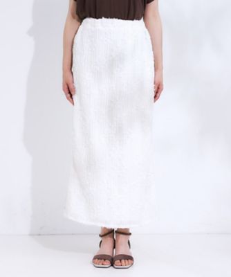 S－LL】花柄レースナロースカート（2002461554