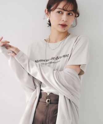 【洗える】ロゴＴシャツ（２００２４６１６０２）