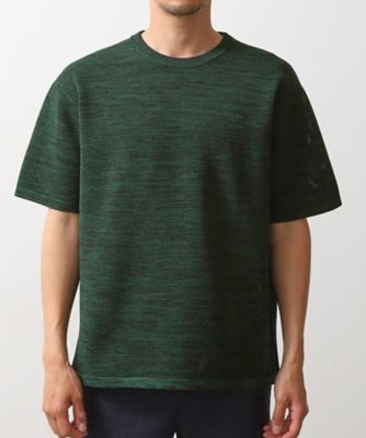 メランジニット半袖Ｔシャツ（２００２４６１６０７）