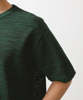 ドライタッチ半袖ニットＴシャツ　【洗濯機ＯＫ】（２００２４６１６０７）