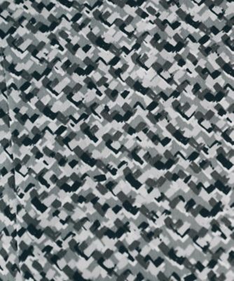 【きれいめ／洗える／夏ワンピ】モザイク柄ワンピース（２００２４６１６５６）